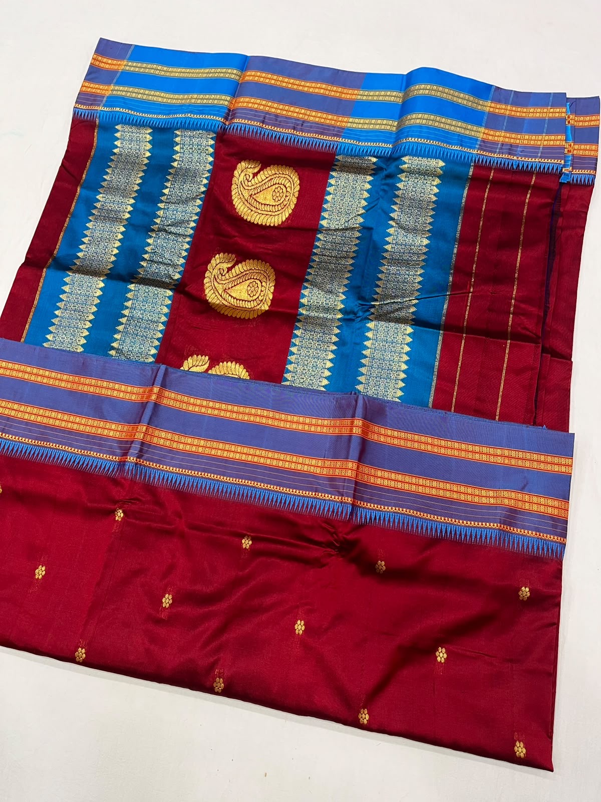 NP002 Narayanpeth Pure Silk saree