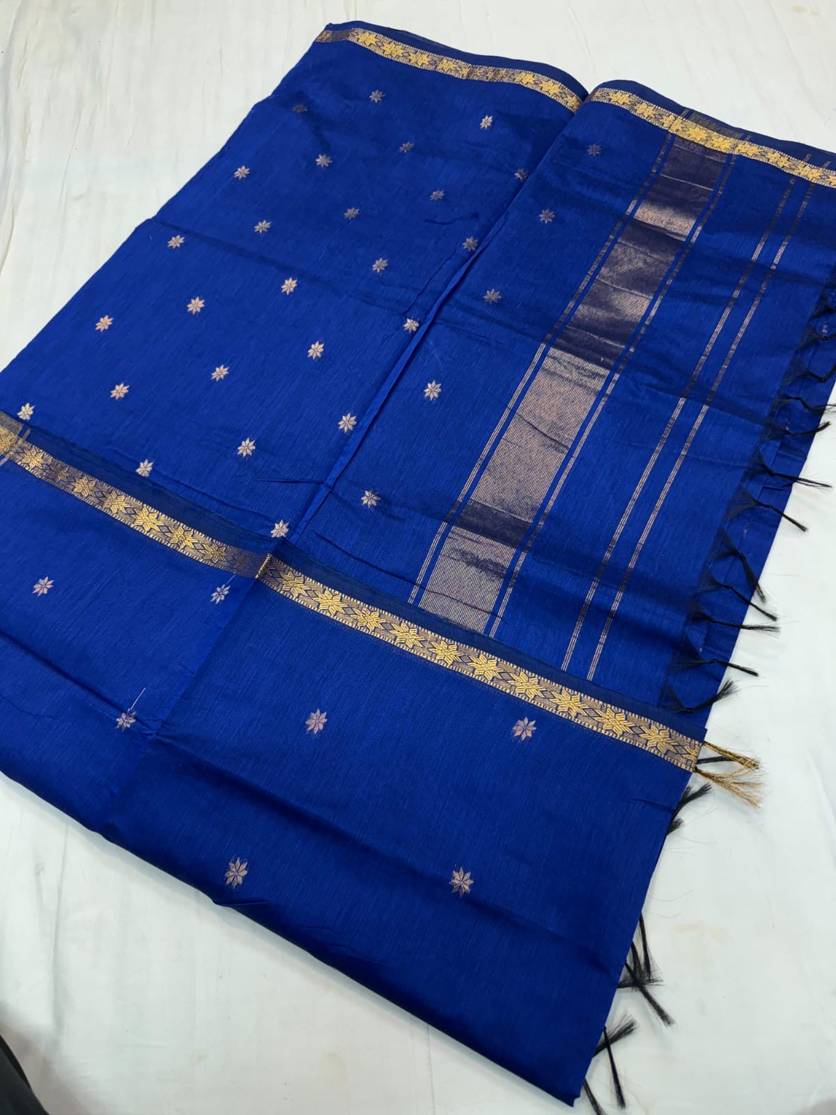 CM001 Cotton Maheshwari Saree!