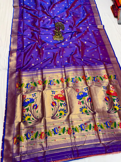 LT001 Lotus Pallu Paithani!