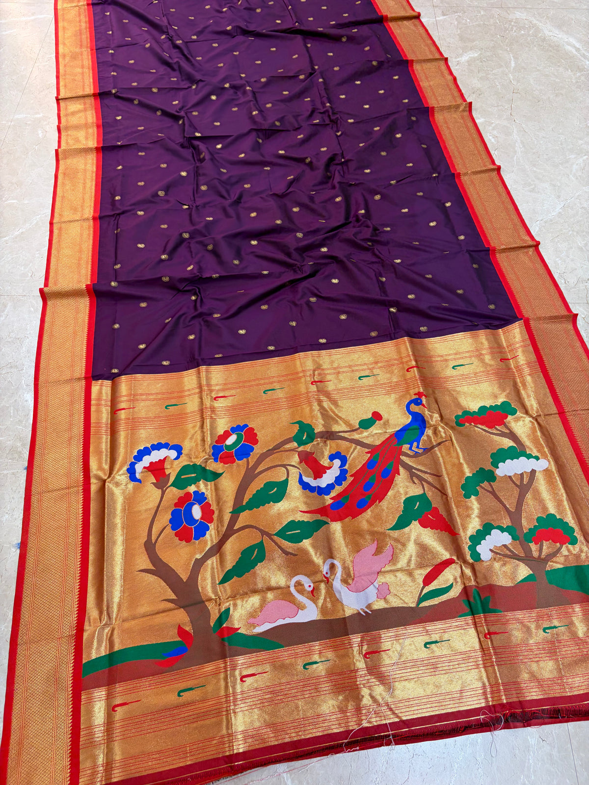 FP01 Fancy Pallu Paithani