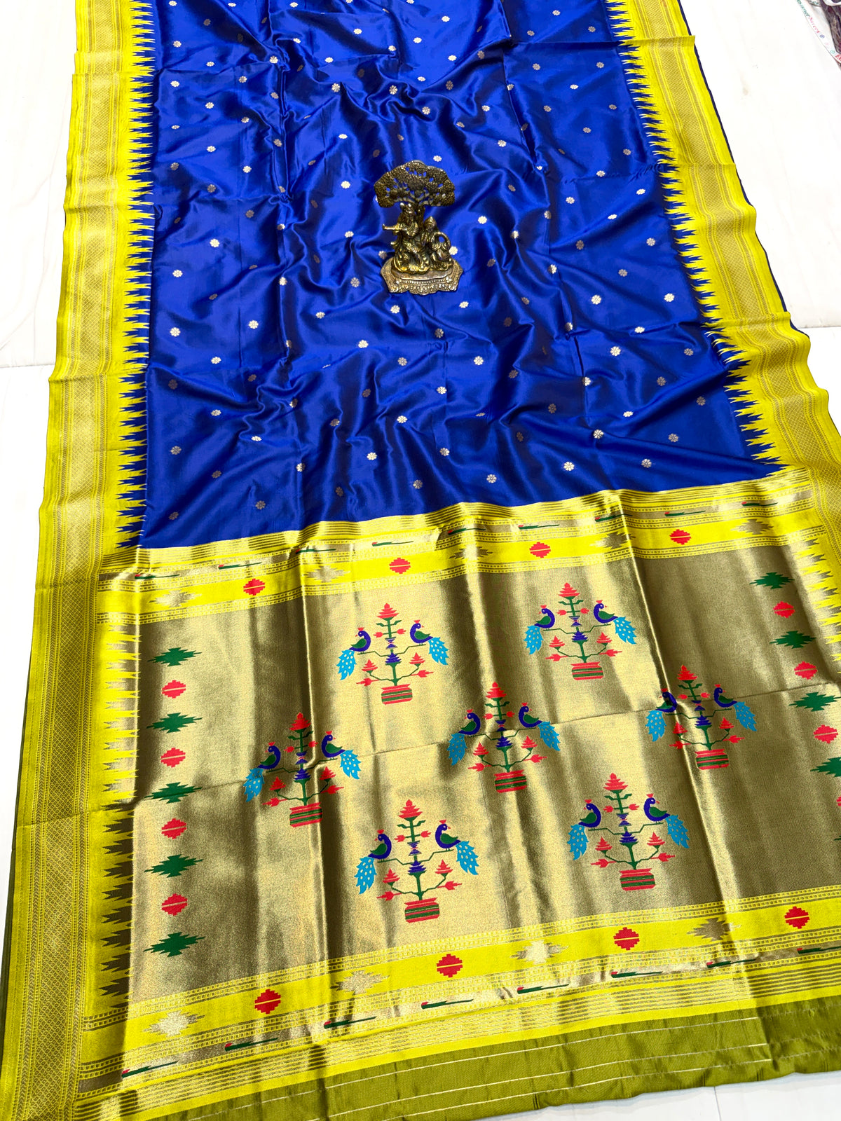 IP007 Irkal Paithani Saree