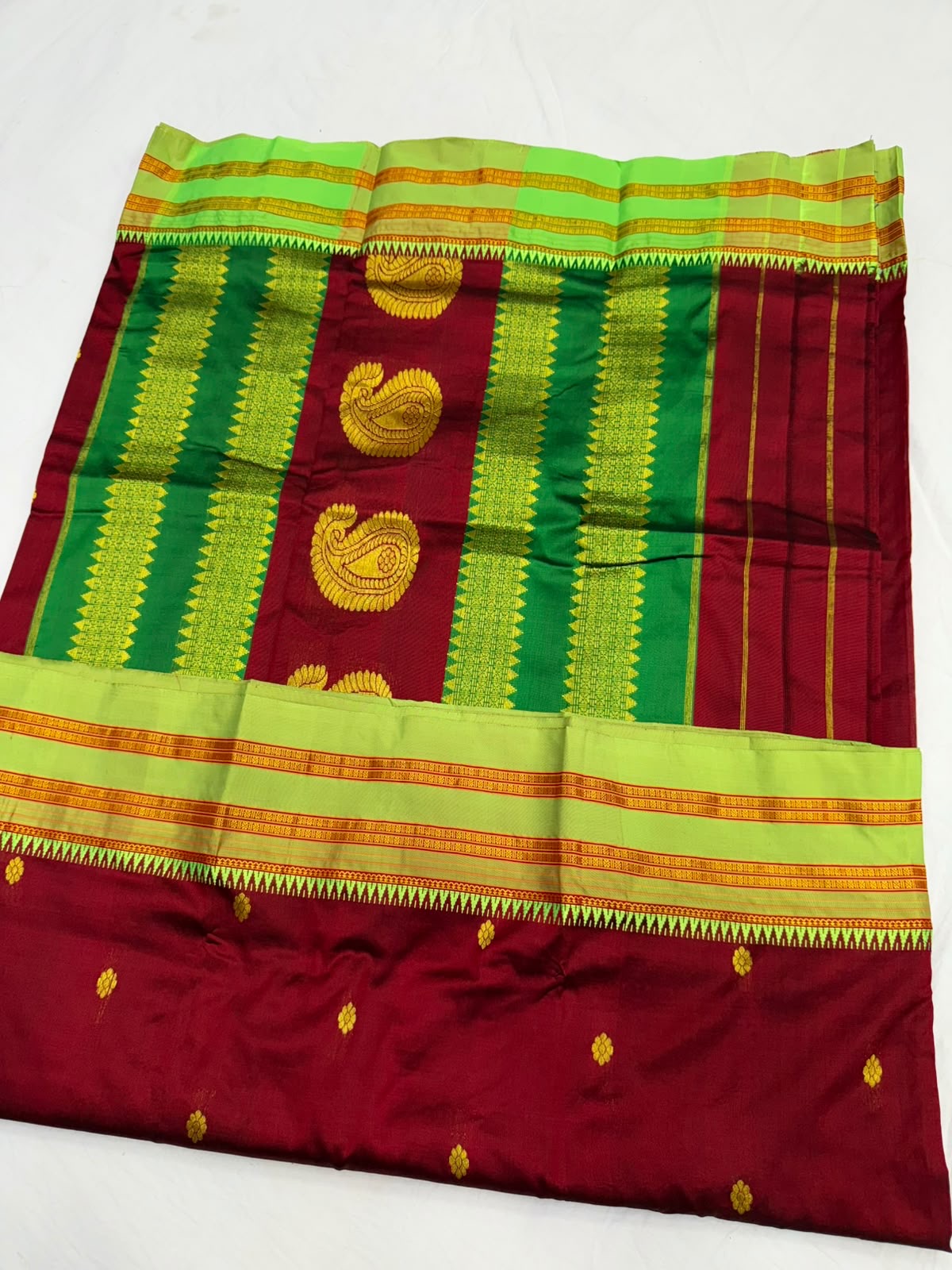 NP002 Narayanpeth Pure Silk saree