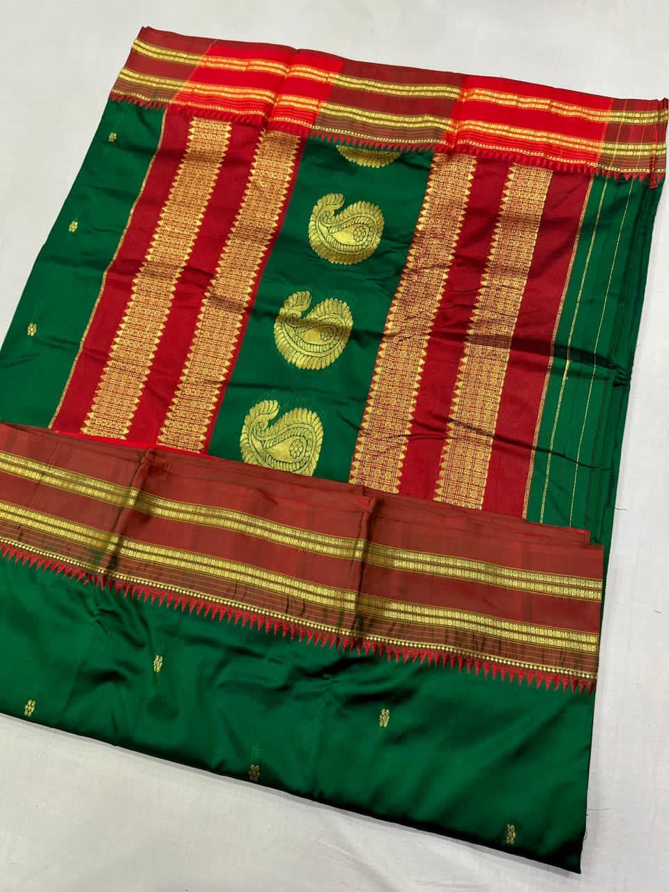 NP002 Narayanpeth Pure Silk saree