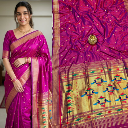 DB001 Double Pallu Paithani!