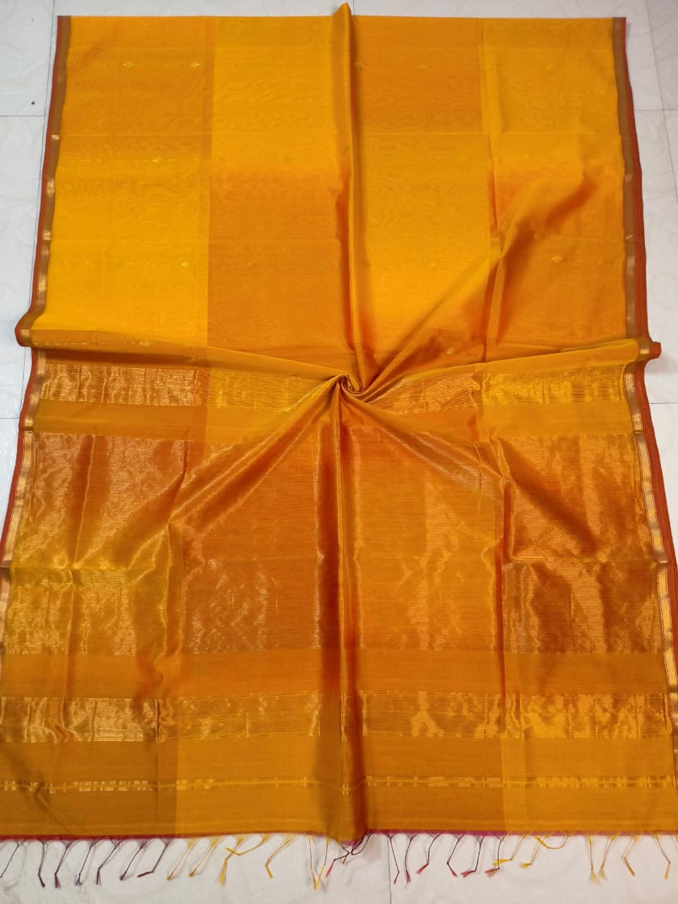 MS001 Handloom Maheshwari Saree!