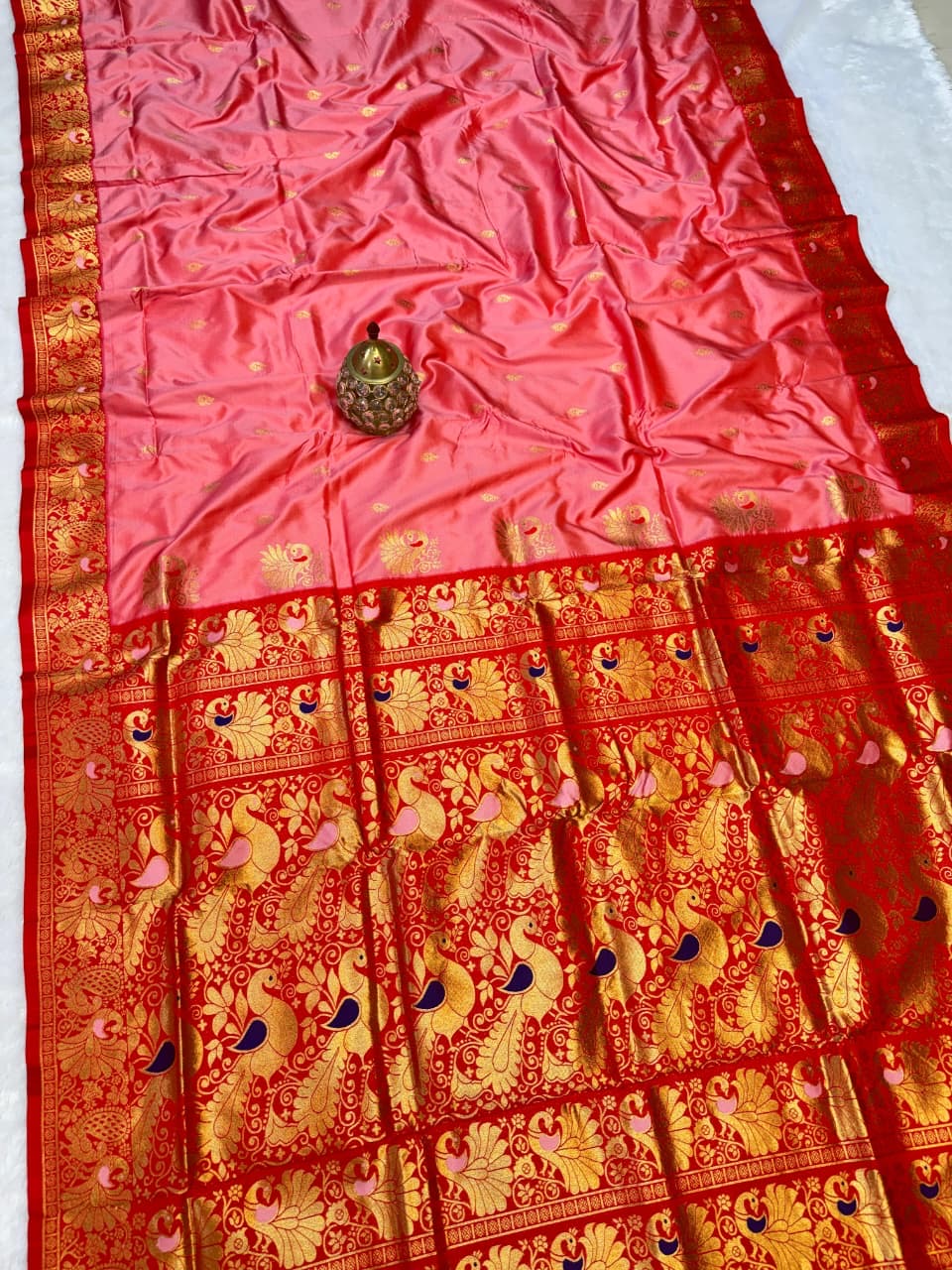 PS003 Peshwai Dagina Paithani!