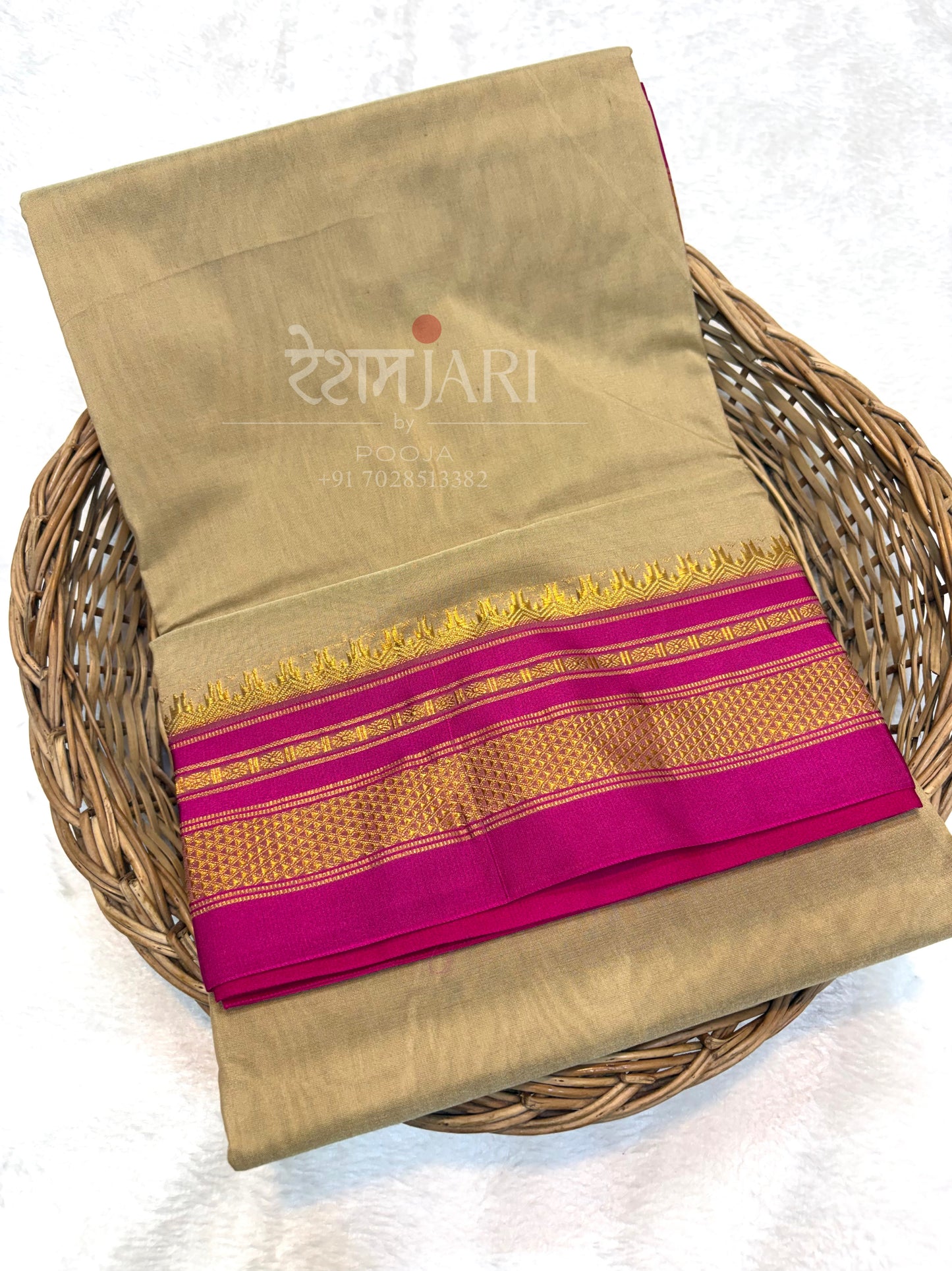 IP004 Cotton Irkal Saree!