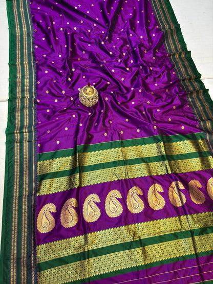 NP002 Narayanpeth Silk Saree