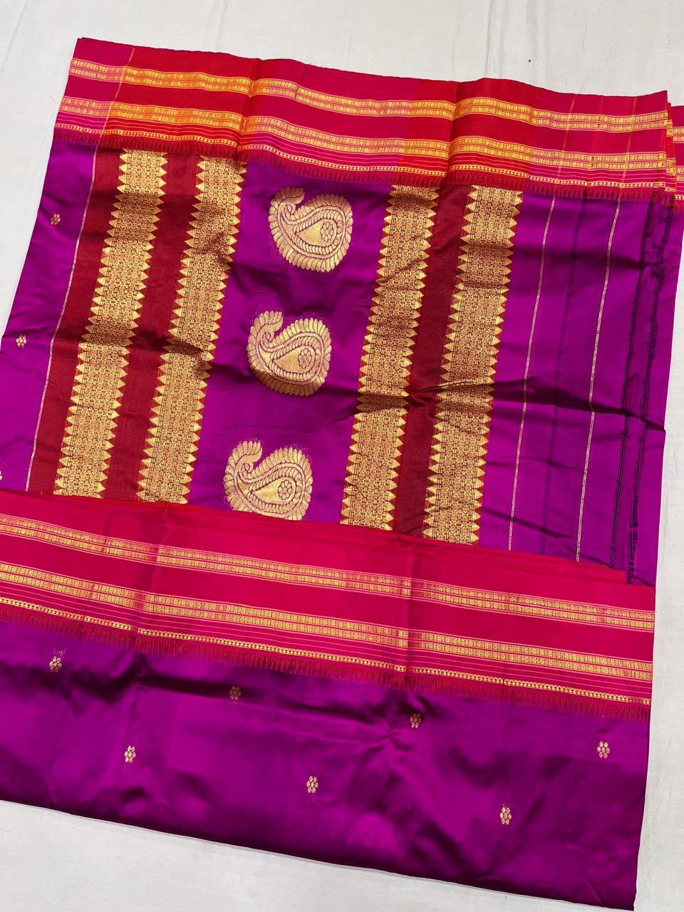 NP002 Narayanpeth Pure Silk saree
