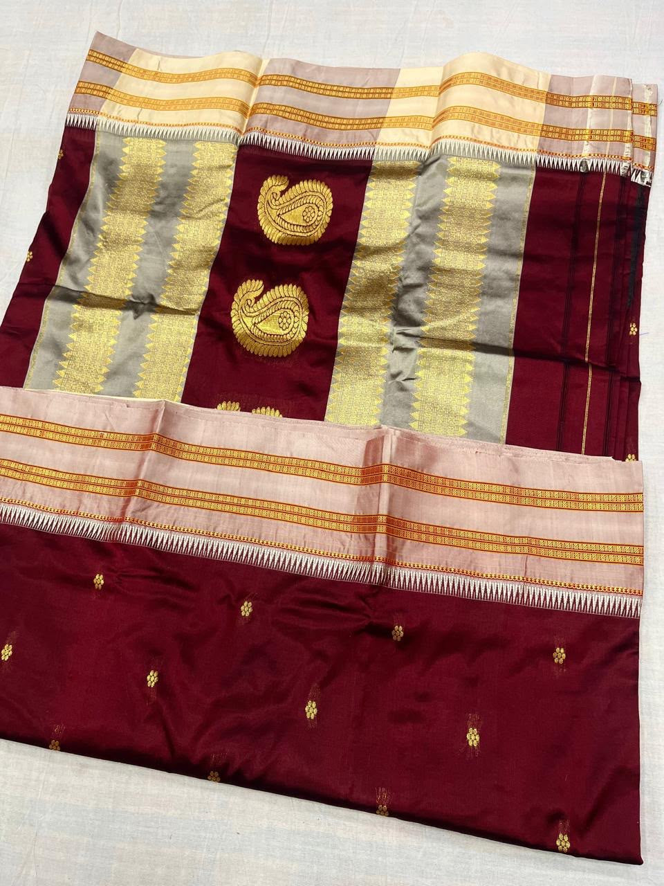 NP002 Narayanpeth Pure Silk saree