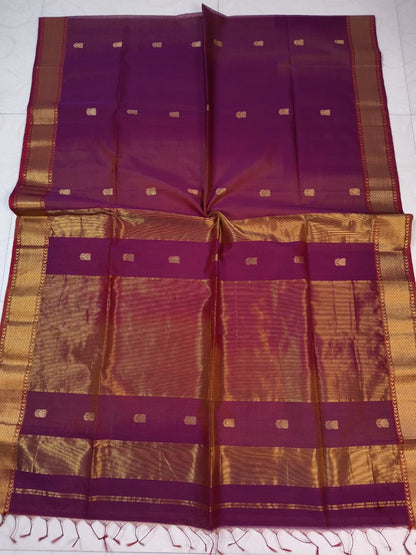 MS002 Lotus butta Maheshwari Saree!