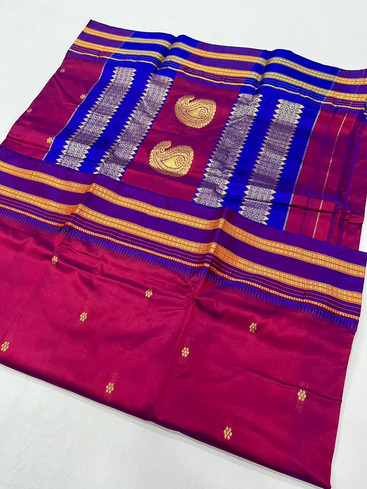 NP002 Narayanpeth Pure Silk saree
