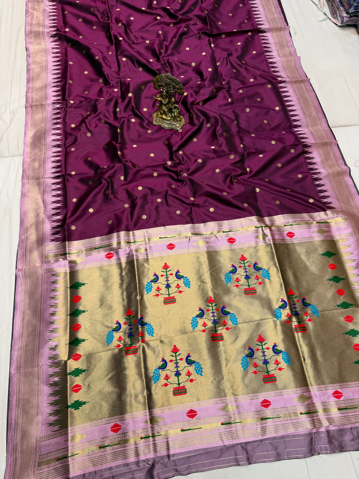 IP007 Irkal Paithani Saree