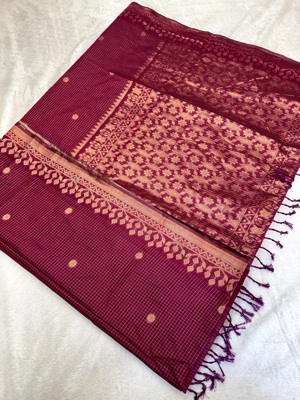CMS01 Chex Maheshwari With Fancy Border