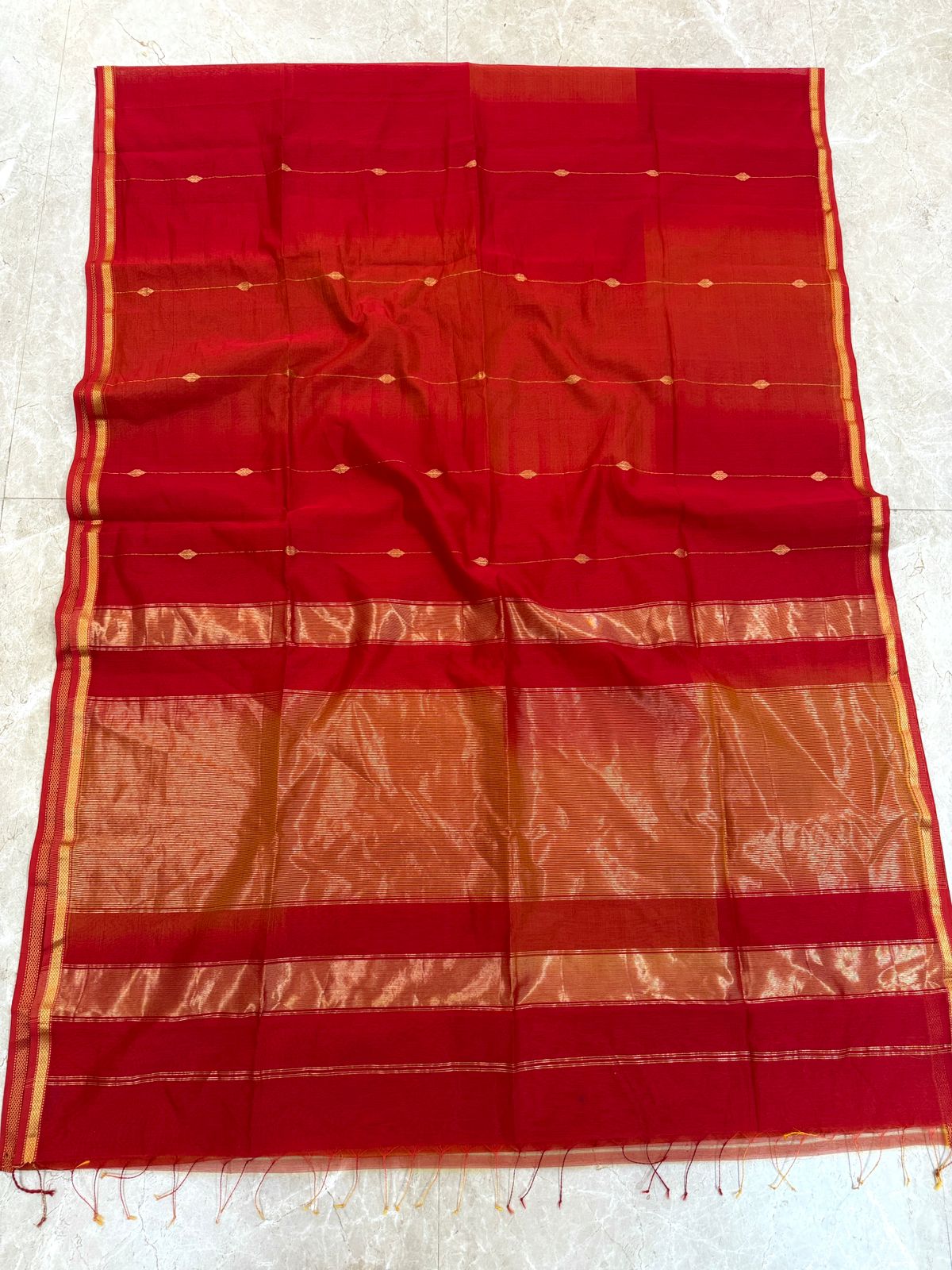 MS001 Handloom Maheshwari Saree!
