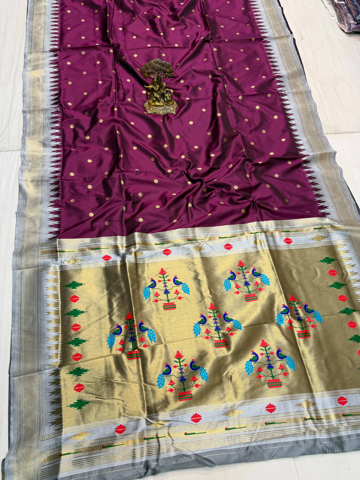 IP007 Irkal Paithani Saree