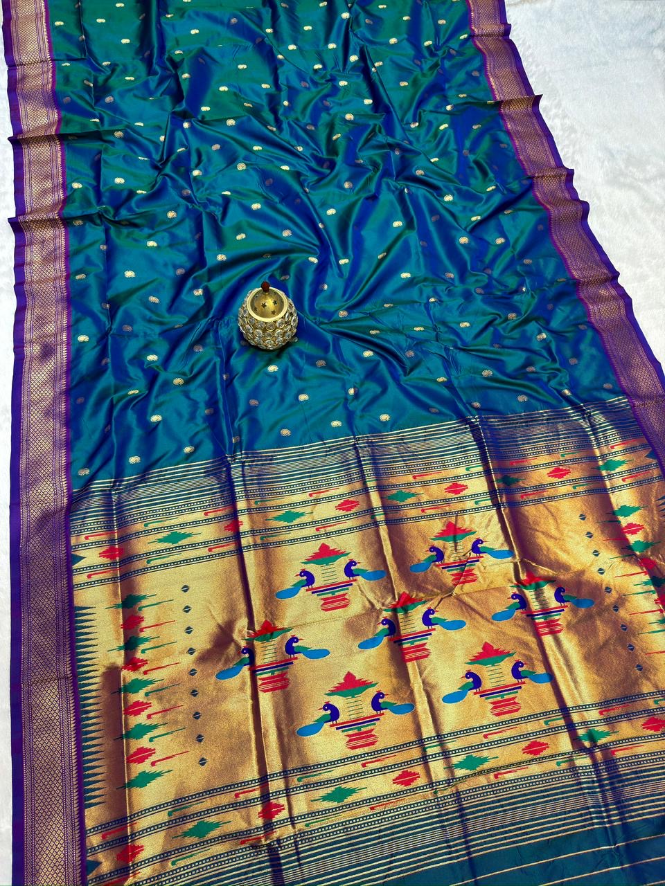 DB001 Double Pallu Paithani!