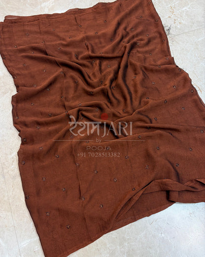 PT01 Crush Fabric Party wear saree