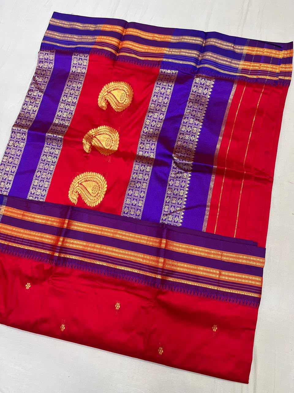 NP002 Narayanpeth Pure Silk saree