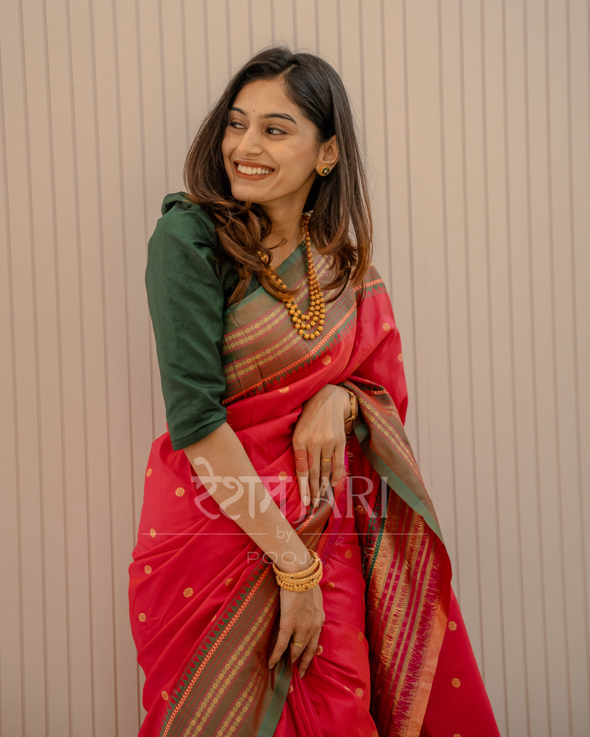 NP002 Narayanpeth Silk Saree