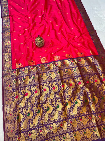 PS003 Peshwai Dagina Paithani!