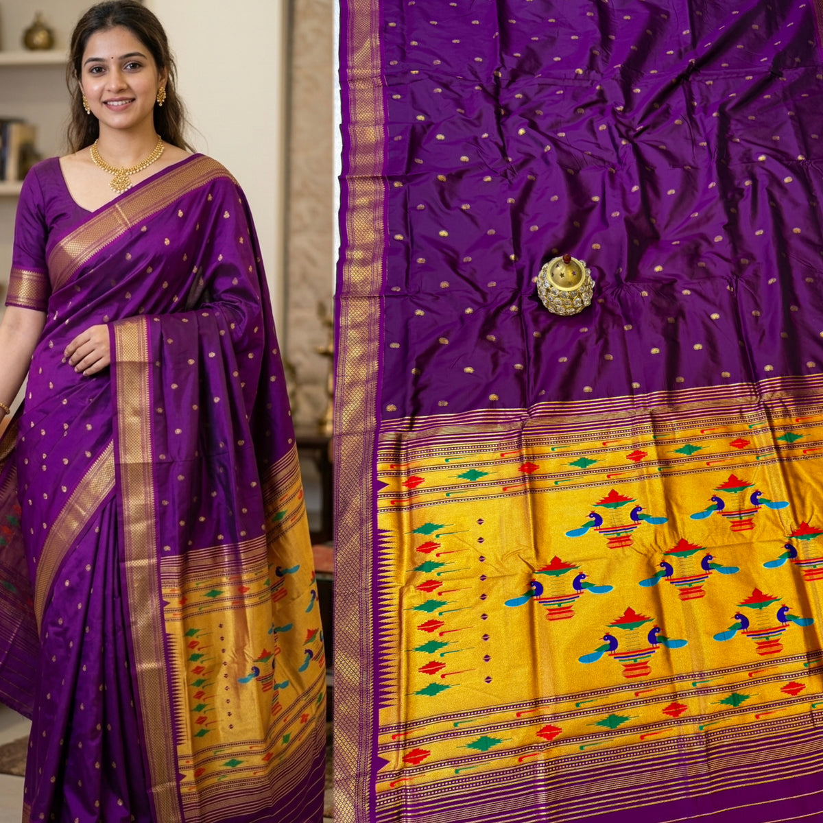 DB001 Double Pallu Paithani!