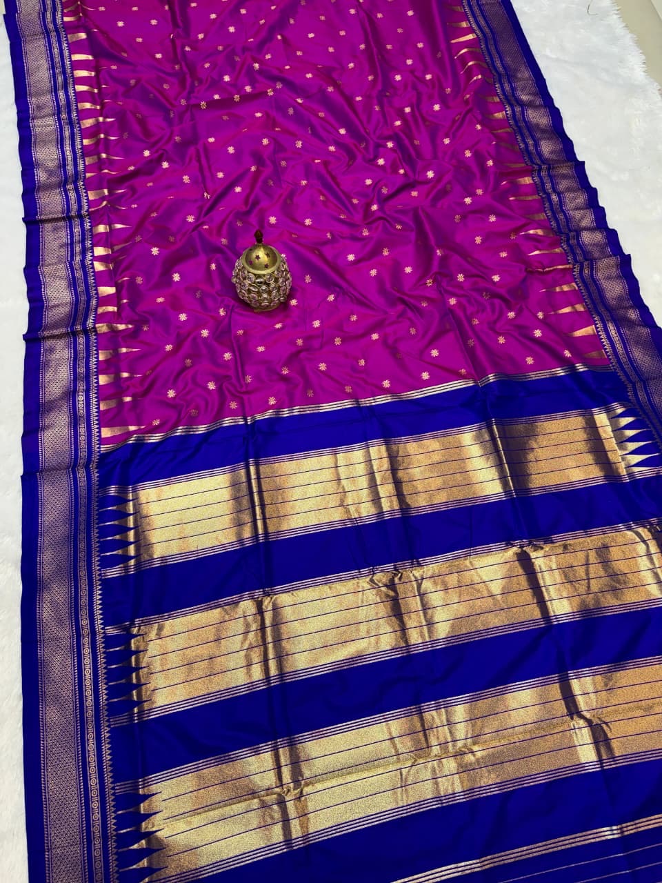 IP002 Temple Irkal Paithani!
