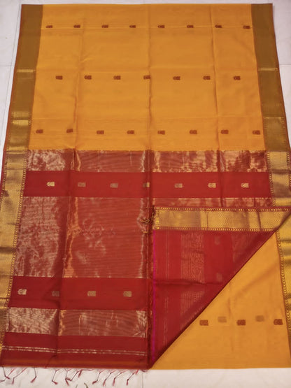 MS002 Lotus butta Maheshwari Saree!
