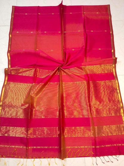 MS001 Handloom Maheshwari Saree!