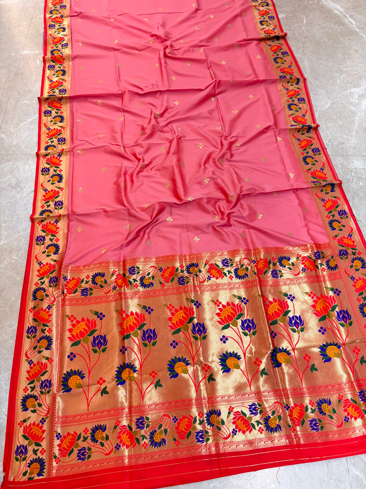 LTS07 Lotus Soft Silk Paithani