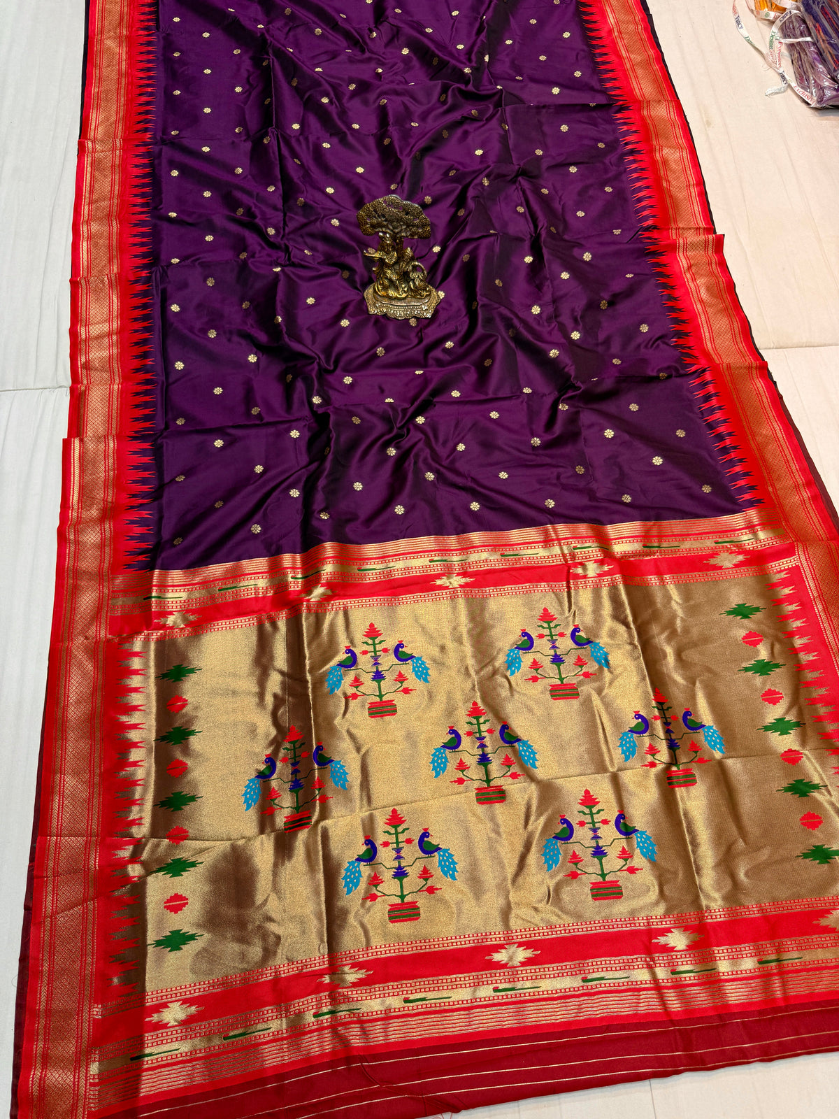 IP007 Irkal Paithani Saree