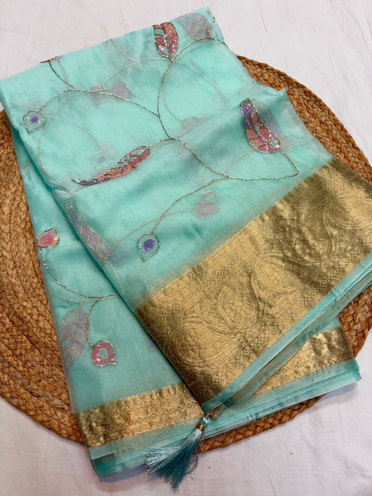 DBS01 Designer Bamboo Silk saree