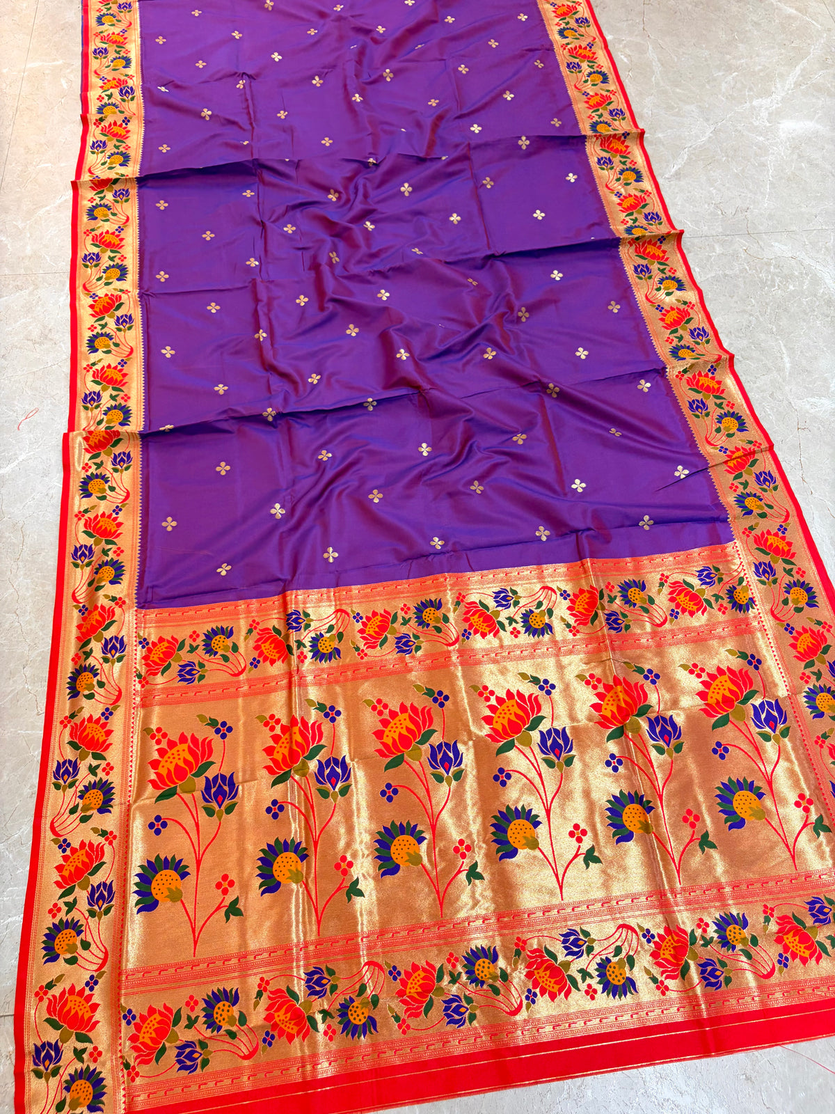 LTS07 Lotus Soft Silk Paithani