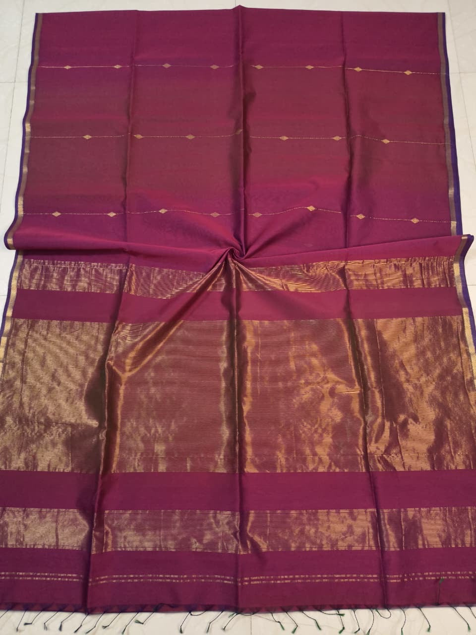 MS001 Handloom Maheshwari Saree!