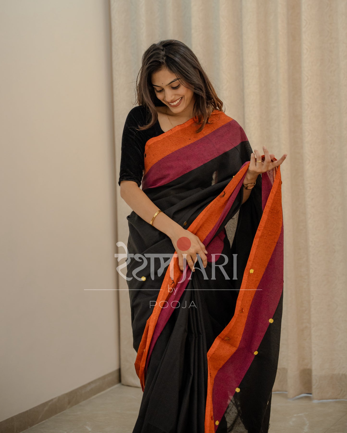 LT001 Linen Cotton Saree!