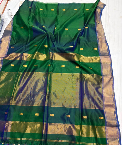 MS002 Lotus butta Maheshwari Saree!