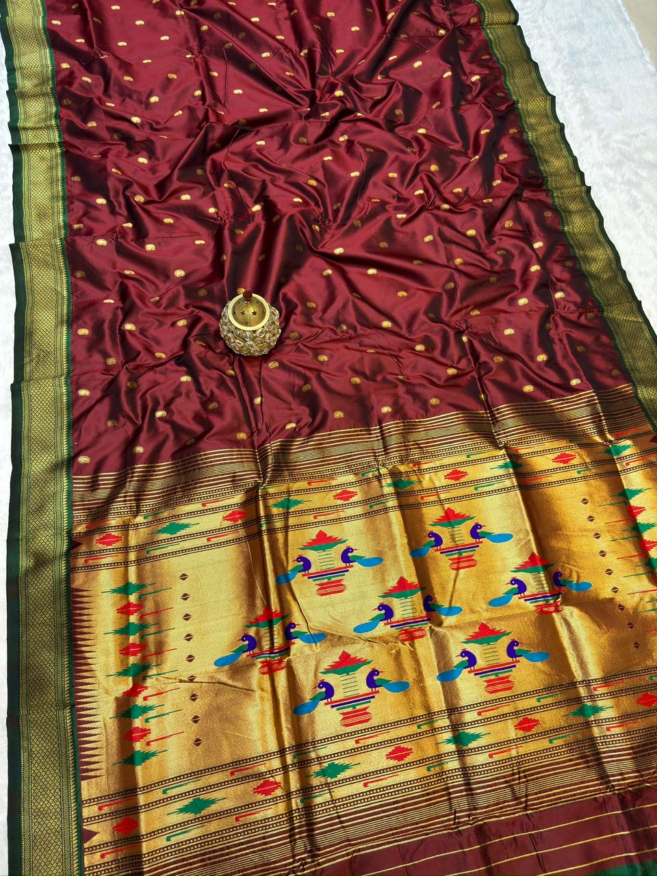 DB001 Double Pallu Paithani!