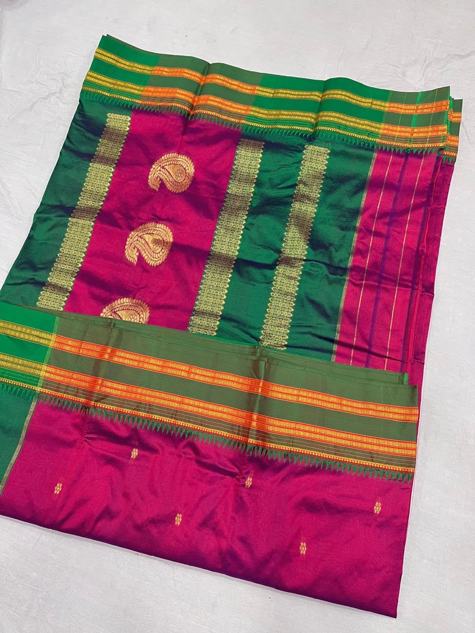 NP002 Narayanpeth Pure Silk saree