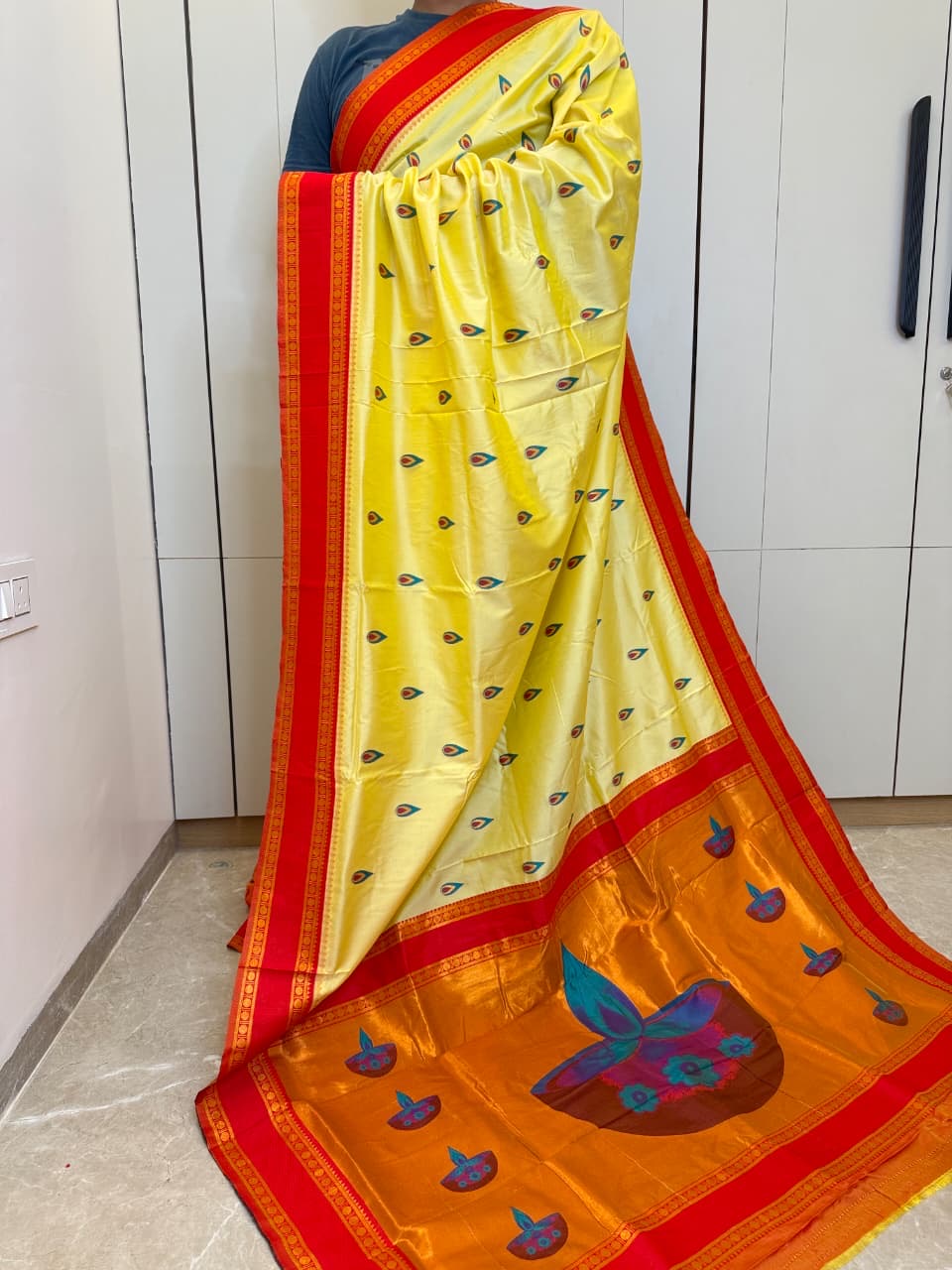 Diya Pallu Paithani ❤️