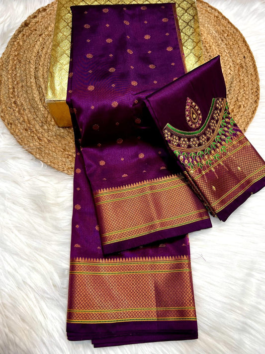 KL003 Trisha Kalanjali Paithani