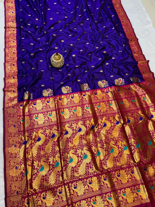 PS003 Peshwai Dagina Paithani!