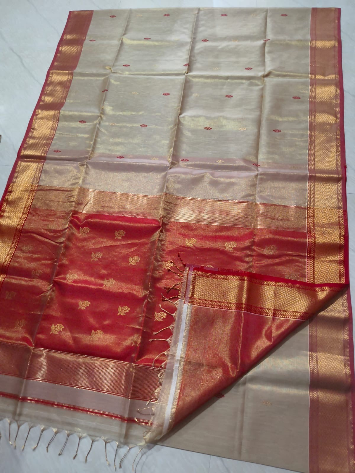 TMS01 Handloom Tissue Maheshwari