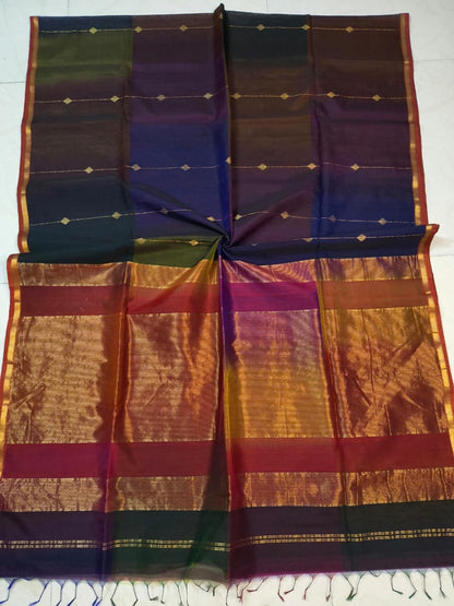 MS001 Handloom Maheshwari Saree!