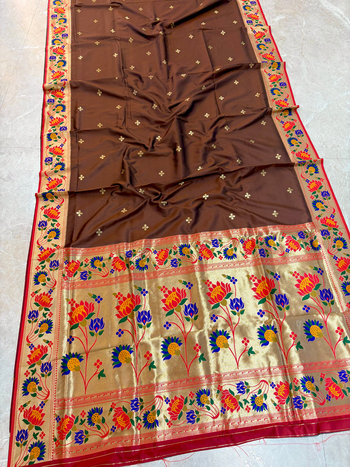 LTS07 Lotus Soft Silk Paithani