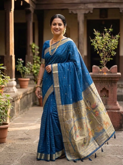 JM001 Pure Cotton Jamdani Saree!