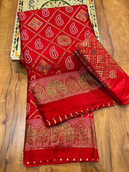 BS001 Bandhani Saree!