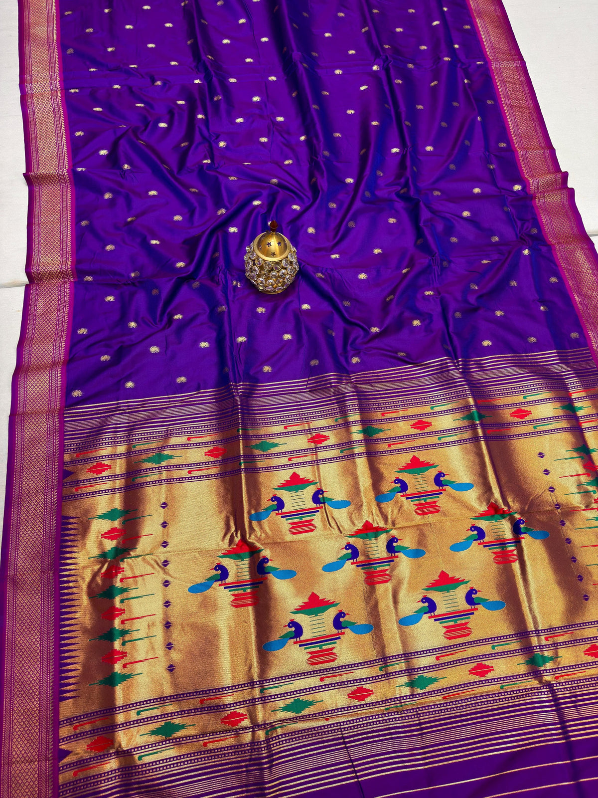 DB001 Double Pallu Paithani!