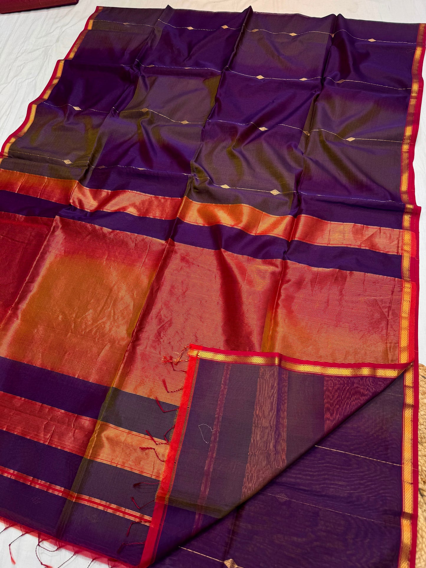 MS001 Handloom Maheshwari Saree!