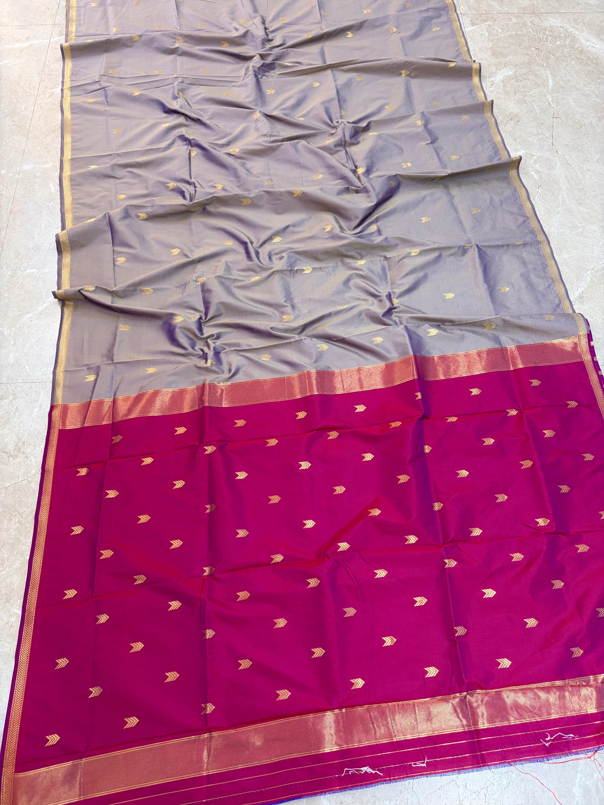 SMS01 Silk Maheshwari Saree