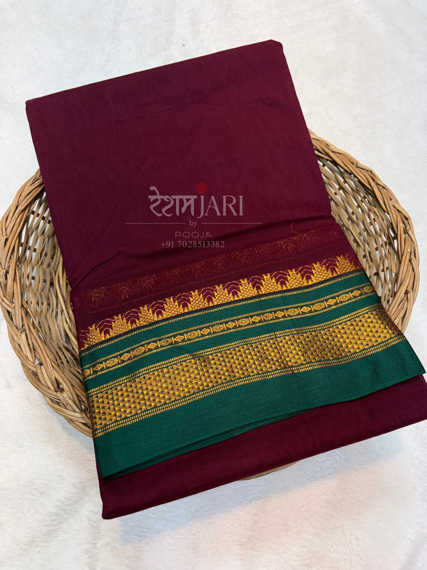 IP004 Cotton Irkal Saree!